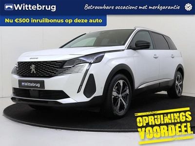 Wit (metallic) Occasion 2022 Peugeot 5008 Allure SUV | € 24.450 (Eerlijke prijs)