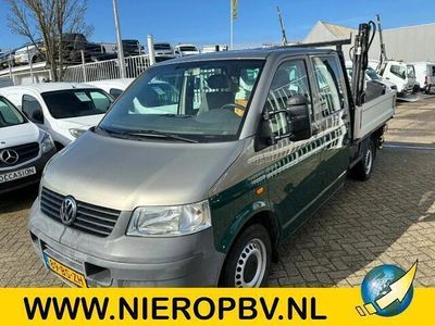 tweedehands VW Transporter 2.5TDI Dubbelcabine Automaat Trekhaak + HIAB 017T Kraan