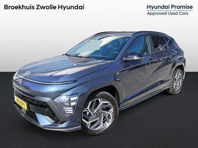Denim blue pearl (blauw parelmoer) Occasion 2025 Hyundai Kona N Line SUV | € 39.950