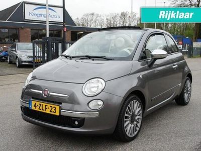 tweedehands Fiat 500 0.9 TWINAIR ROCK TRKH/LEDER/NAVI/PDC PERFECTE STAA