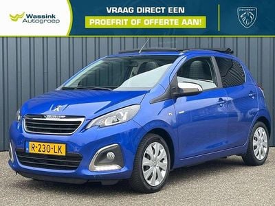 Blauw Occasion 2020 Peugeot 108 Top! Collection Cabriolet | € 8.950 (Eerlijke prijs)