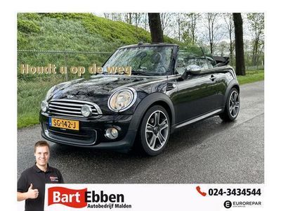 tweedehands Mini One Cabriolet 1.6 Chili | Leder | Airco | Parkeersensor | Windscherm