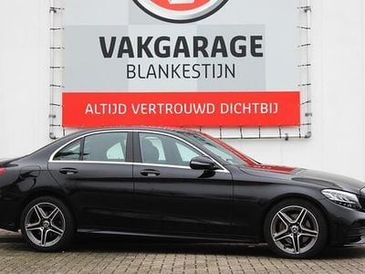 Zwart Gebruikt 2021 Mercedes C180 AMG Sedan | € 30.880 (Super prijs)