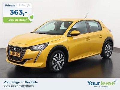 Geel Occasion 2020 Peugeot e-208 Active Hatchback | € 13.444 (Eerlijke prijs)