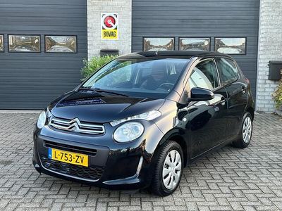 Zwart Gebruikt 2021 Citroën C1 Feel Hatchback | € 7.995 (Eerlijke prijs)