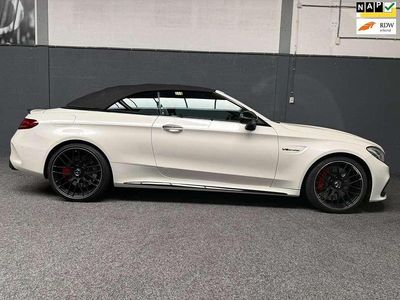 Occasion Mercedes C63 AMG AMG 510 PK (375 kW) 2017 Wit Cabriolet