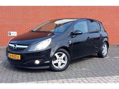Zwart Gebruikt 2010 Opel Corsa Eco Hatchback | € 1.950