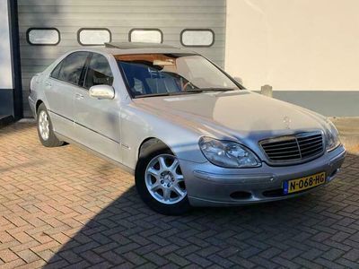 Grijs Gebruikt 2001 Mercedes S500 Sedan | € 15.500 (Iets duurder)