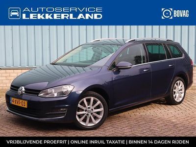 tweedehands VW Golf VII Variant Highline 1.4 TSI 140pk DSG7 AUTOMAAT NAVI | TREKHAAK | CAMERA | CLIMA