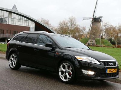 Zwart (metallic) Gebruikt 2008 Ford Mondeo Titanium Stationwagen | € 7.750