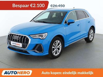 Blauw Occasion 2018 Audi Q3 S-Line SUV | € 24.549 (Iets duurder)