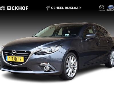 Grijs metallic Occasion 2014 Mazda 3 Hatchback | € 13.950 (Duur)