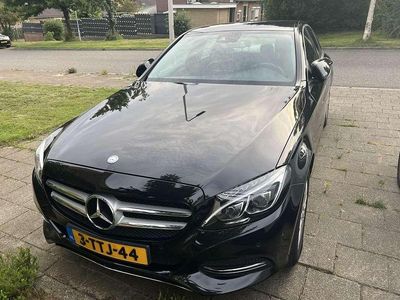 Zwart Occasion 2014 Mercedes C180 Sedan | € 13.995 (Iets duurder)