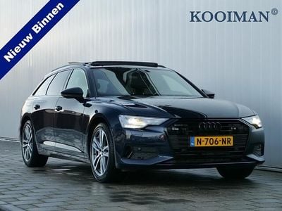 Blauw (metallic) Gebruikt 2021 Audi A6 Proline Stationwagen | € 35.650 (Super prijs)