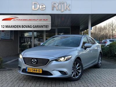 tweedehands Mazda 6 2.0 SkyActiv | Leder, Navi, Camera, Stoelverw., Climate, Trekhaak afn. | Dealeronderhouden | 2e Eigenaar |