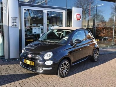 Occasion Fiat 500 Dolcevita 69 PK (50 kW) 2023 Zwart Cabriolet