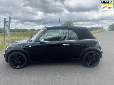 Occasion Mini One Cabriolet Pepper 90 PK (66 kW) 2005 Zwart Cabriolet