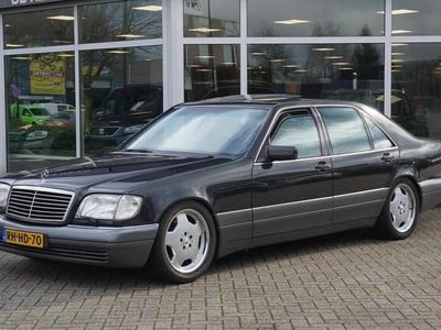 tweedehands Mercedes S320 Lang LEDER SCHUIFDAK 18 MONOBLOCK