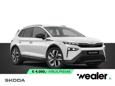 Wit Nieuw 2026 Skoda Elroq SportLine SUV | € 50.590 (Eerlijke prijs)