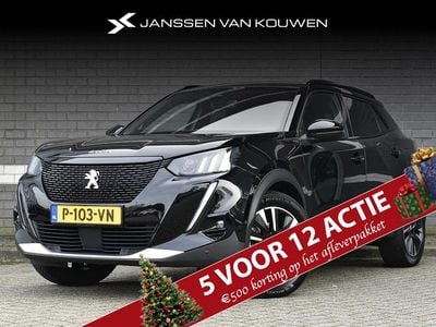 Zwart Gebruikt 2022 Peugeot e-2008 GT SUV | € 19.895 (Eerlijke prijs)