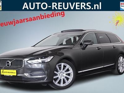 Grijs (metallic) Gebruikt 2019 Volvo V90 Inscription Stationwagen | € 27.900 (Super prijs)