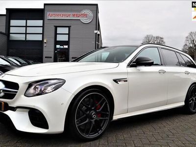 tweedehands Mercedes S63 AMG E-KLASSE EstateAMG 4MATIC Premium Plus | Facelift | Burmester | Adaptieve cruise | Lane Assist | IWC | Massage