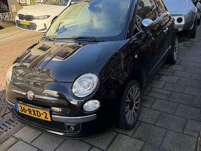 Zwart Occasion 2011 Fiat 500C Lounge Cabriolet | € 4.998 (Eerlijke prijs)