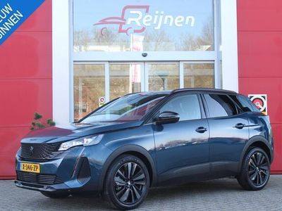 tweedehands Peugeot 3008 1.2 130PK AUTOMAAT GT | BLACK PACK | NAVIGATIE 10" TOUCHSCREEN | ELEKTRISCHE ACHTERKLEP | APPLE CARPLAY/ANDROID AUTO | STOEL VERWARMING | DODEHOEK BEWAKING | ADAPTIVE CRUISE CONTROL | ACHTERUITRIJ CAMERA | KEYLESS ENTRY |