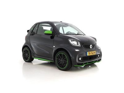 tweedehands Smart ForTwo Electric Drive cabrio Prime BRABUS-Style-Pack (INCL.BTW) *NAVI-FULLMAP | VOLLEDER | JBL-AUDIO | AMBIENT-LIGHT | AIRCO | PDC | CRUISE | COMFORT-SEATS | 16"ALU*