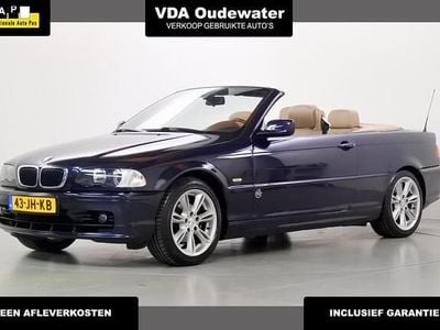 Blauw Occasion 2002 BMW 318 Cabriolet Executive Cabriolet | € 6.400