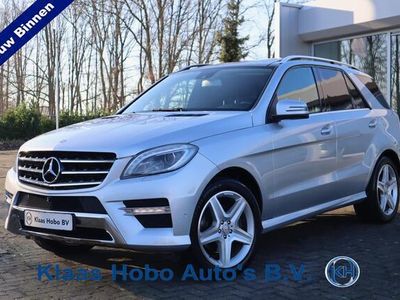 tweedehands Mercedes ML350 M-KLASSEBLUETEC 4MATIC AMG Grijs kenteken AIRMATIC, 360° Camera, Pano, Trekhaak