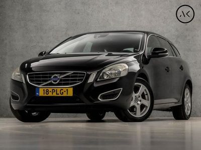 tweedehands Volvo V60 1.6 T4 Momentum 180Pk Automaat (NAVIGATIE, CLIMATE, COGNAC LEDER, STOELVERWARMING, SPORTSTOELEN, PARKEERSENSOREN, CRUISE CONTROL, NIEUWSTAAT)