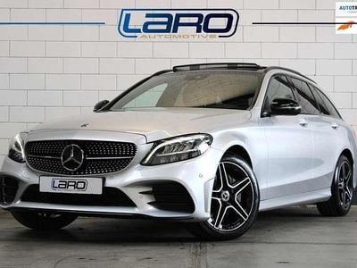 Occasion Mercedes C200 AMG line 224 PK (164 kW) 2019 Zilver (metallic) Stationwagen