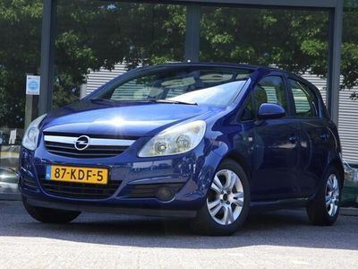 Blauw Occasion 2009 Opel Corsa Enjoy Hatchback | € 5.645 (Eerlijke prijs)