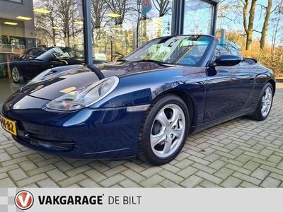 Occasion Porsche 911 Carrera 4 Cabriolet 301 PK (221 kW) 1999 Blauw Cabriolet