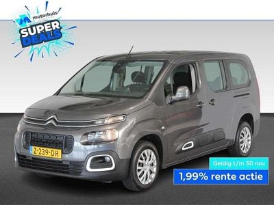 Grijs, metallic lak Gebruikt 2020 Citroën Berlingo PureTech MPV | € 19.945