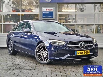 Occasion Mercedes C180 Luxury 184 PK (135 kW) 2023 Blauw Stationwagen