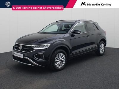Zwart Gebruikt 2025 VW T-Roc Life SUV | € 27.940 (Goede deal)