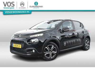 Zwart Occasion 2020 Citroën C3 Feel Hatchback | € 10.895 (Eerlijke prijs)