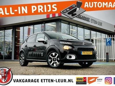 Zwart Gebruikt 2018 Citroën C3 Shine Hatchback | € 14.985 (Eerlijke prijs)