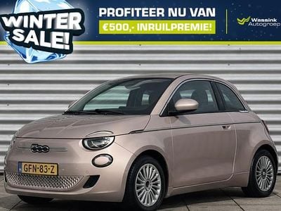 Roze Occasion 2024 Fiat 500e La Prima Hatchback | € 23.390 (Eerlijke prijs)
