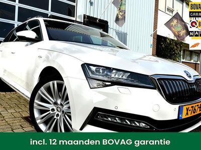 Wit Occasion 2020 Skoda Superb Business Line Stationwagen | € 29.950 (Iets duurder)