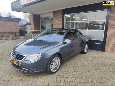 tweedehands VW Eos 2.0-16v FSI, Leer, Clima, Cruise, NAP, Dak werkt deels!