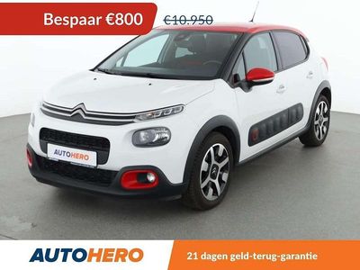 Wit Occasion 2020 Citroën C3 PureTech Hatchback | € 10.349 (Goede deal)