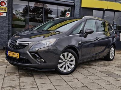 tweedehands Opel Zafira Tourer 1.4 Innovation 7p. 1300KG Trekg. | Stoelv. | Camera + Sens| Comf. Stoelen |Leder | Clima | Cruise | Navi | Tel