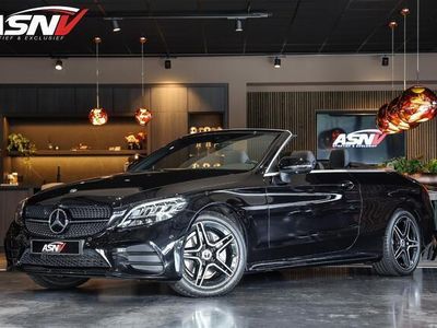 tweedehands Mercedes 200 C-KLASSE CabrioletPremium Plus Pack, 184 PK, Facelift, AMG/In/Exterieur, Navigatie, DAB, 360 Camera, Airscarf!!