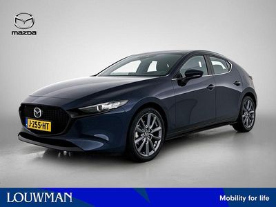 Blauw metallic Occasion 2020 Mazda 3 Comfort Hatchback | € 18.945 (Eerlijke prijs)