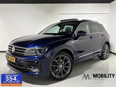 Blauw Gebruikt 2018 VW Tiguan R-line SUV | € 21.850 (Eerlijke prijs)