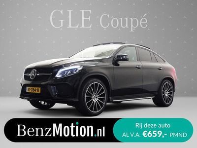 tweedehands Mercedes 350 GLE-KLASSE Coupéd 4MATIC AMG Night edition- Panodak I Ambient light I 360 Camera I Harman/Kardon