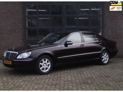 Zwart Gebruikt 2003 Mercedes S350 Sedan | € 3.650 (Eerlijke prijs)